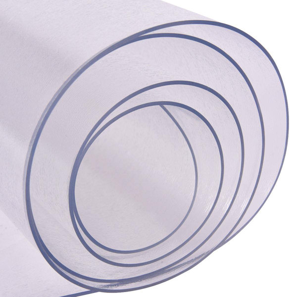 Ubesgoo 48" X 36" Clear Rectangle PVC Floor Mat Wayfair